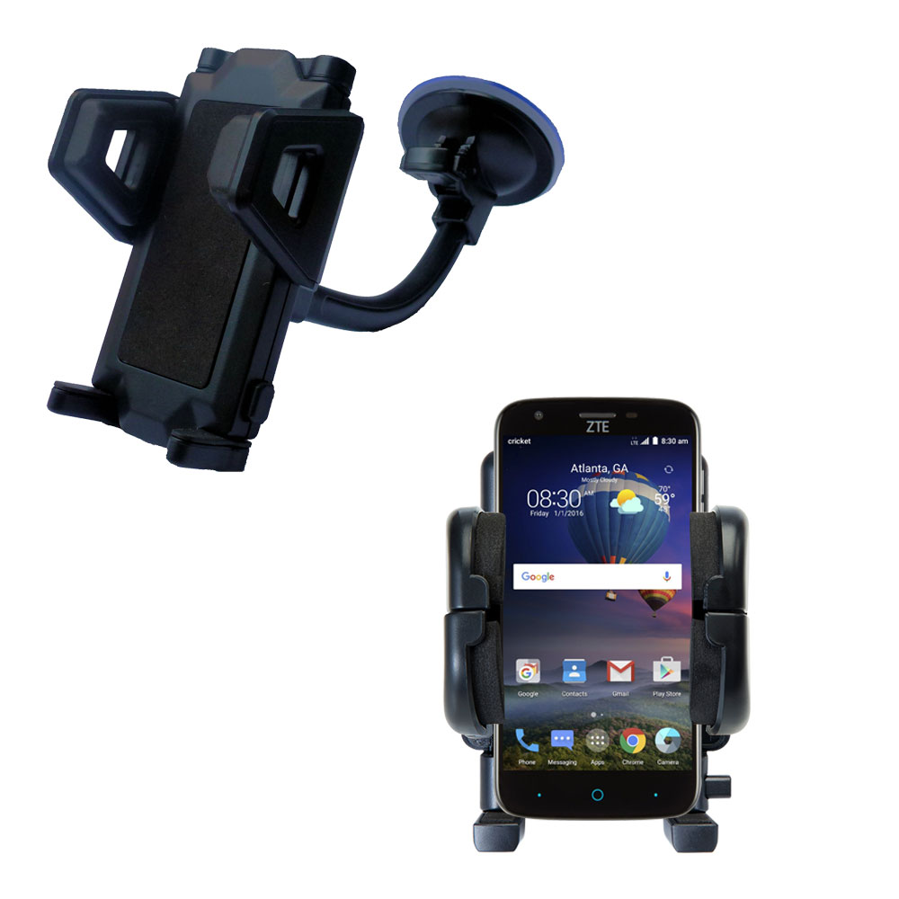 Cigarette Lighter Car Auto Holder Mount compatible with the ZTE Grand X3