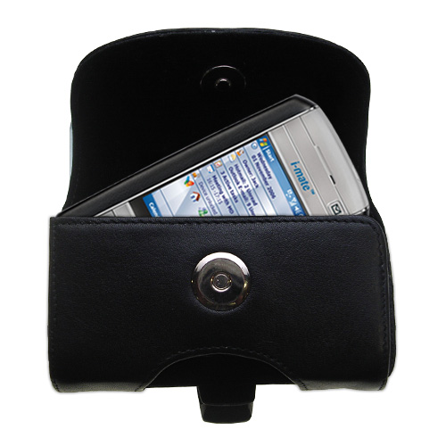 Black Leather Case for i-Mate PDAL
