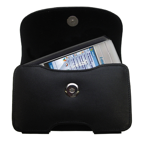 Black Leather Case for i-Mate Ultimate 5150