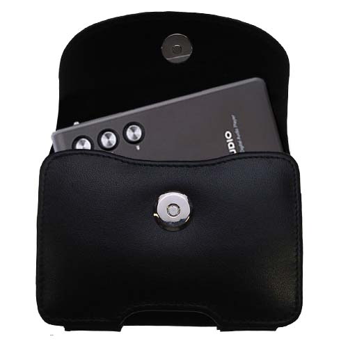 Black Leather Case for Cowon iAudio M3