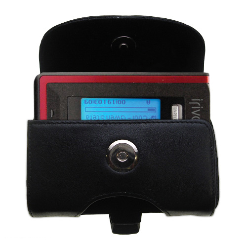 Black Leather Case for iRiver T30
