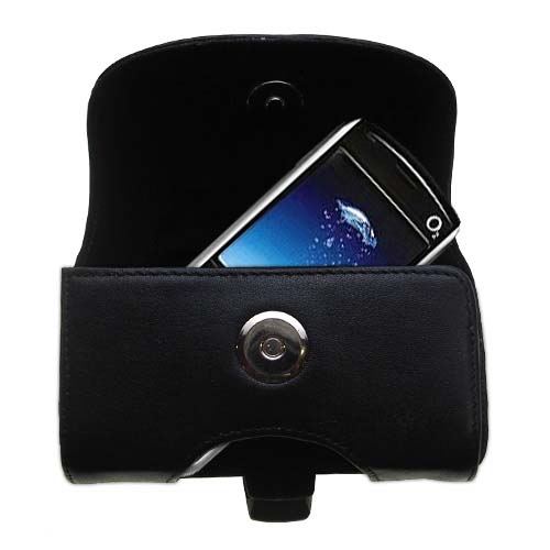 Black Leather Case for O2 XDA SP