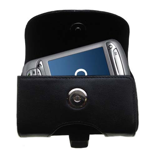 Black Leather Case for O2 XDA Trion