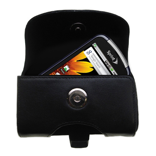 Black Leather Case for Samsung SPH-M900