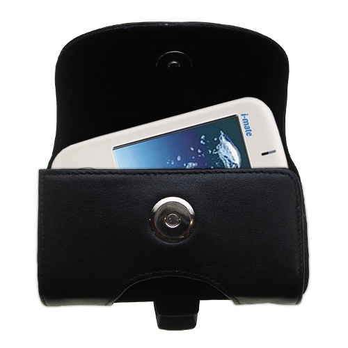 Black Leather Case for T-Mobile MDA Compact