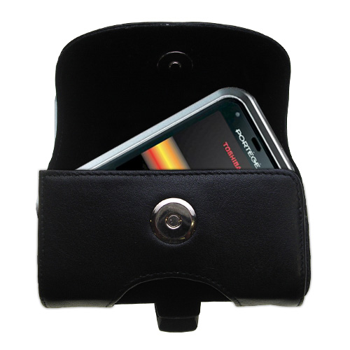 Black Leather Case for Toshiba G500