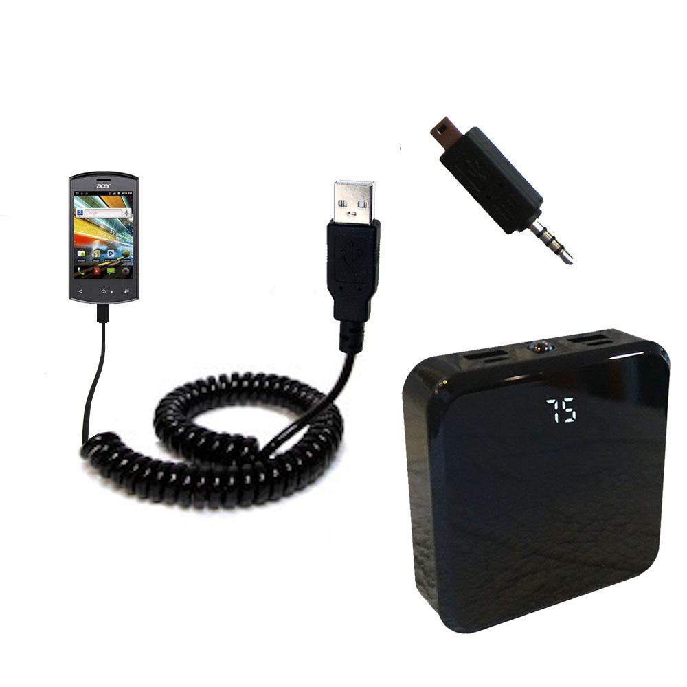 Rechargeable Pack Charger compatible with the Acer Liquid Express
