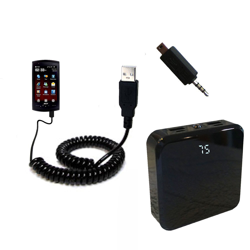 Rechargeable Pack Charger compatible with the Acer NeoTouch S200