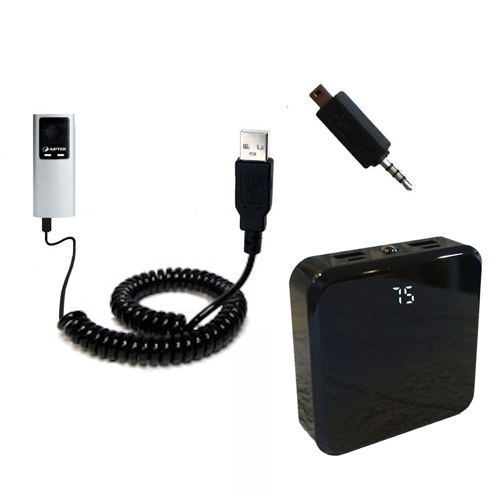 Rechargeable Pack Charger compatible with the Aiptek PocketCinema T30 T20
