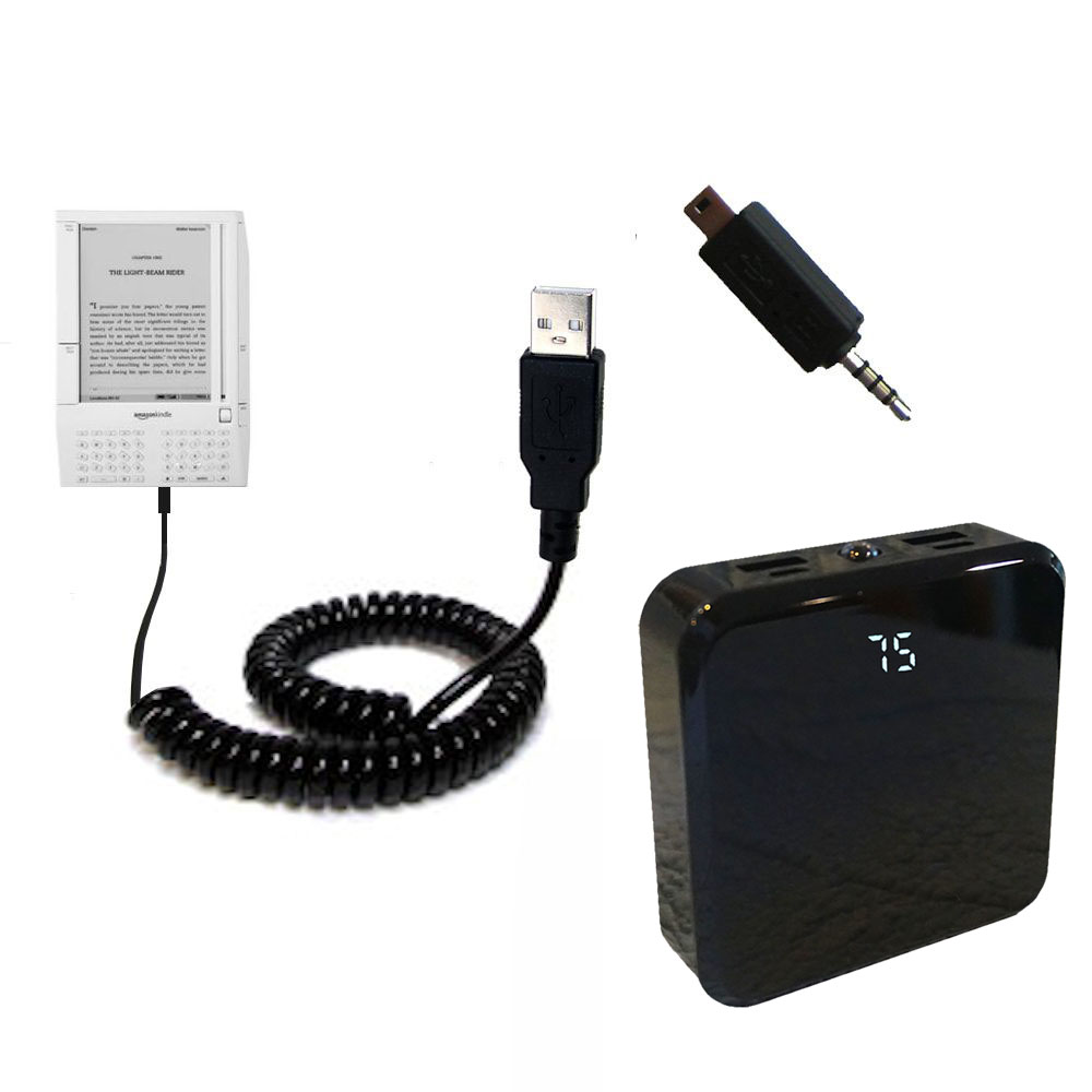 Rechargeable Pack Charger compatible with the Amazon Kindle (1st Generation)