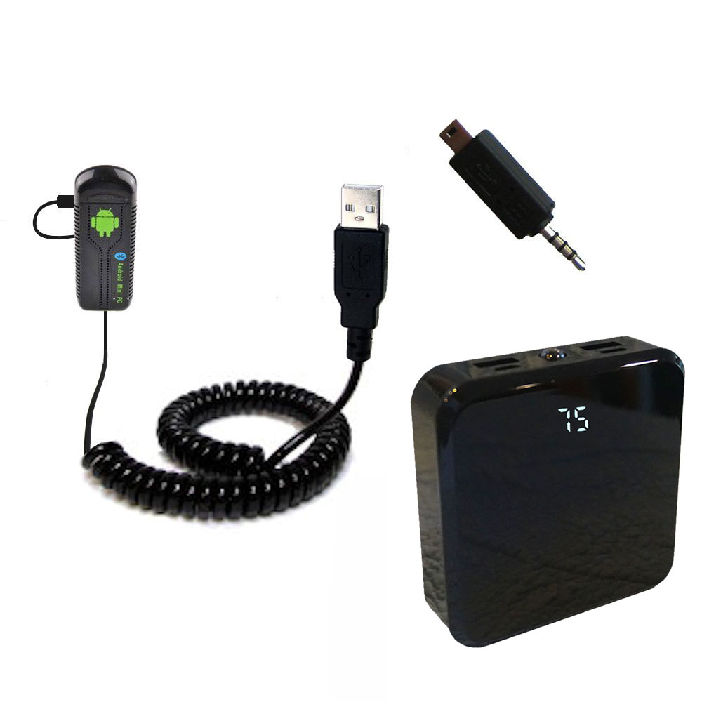 Rechargeable Pack Charger compatible with the Android UG007 Mini PC