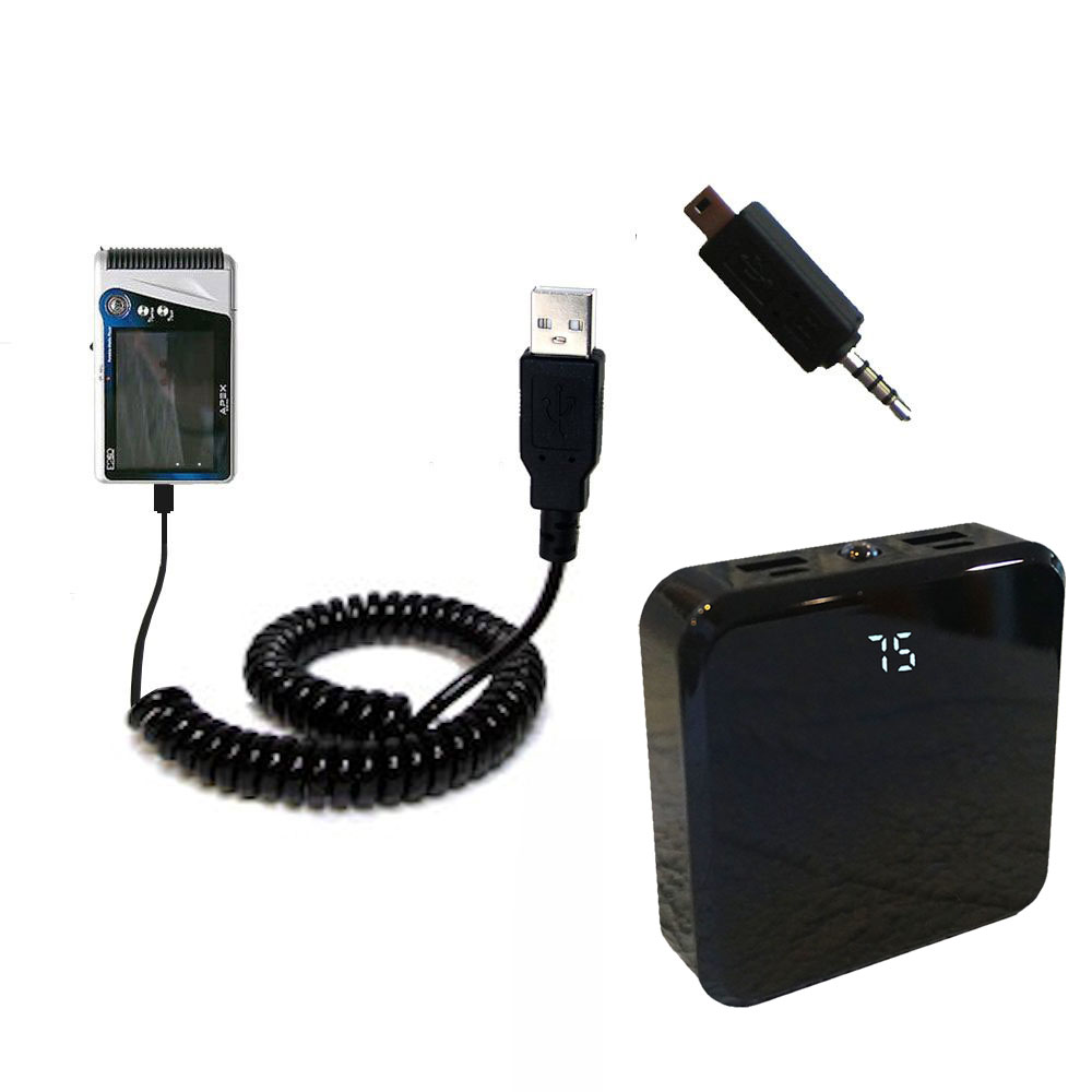 Rechargeable Pack Charger compatible with the APEX Digital E2go