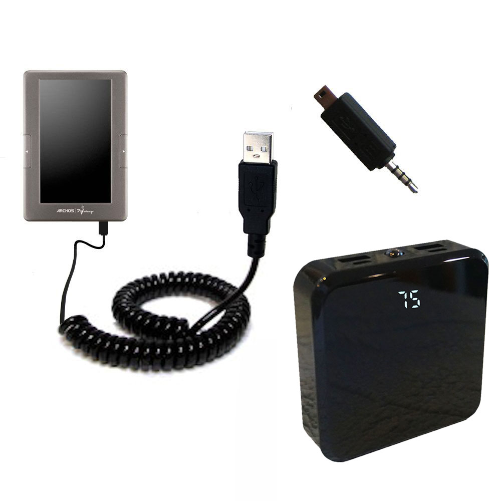Rechargeable Pack Charger compatible with the Archos 70c eReader