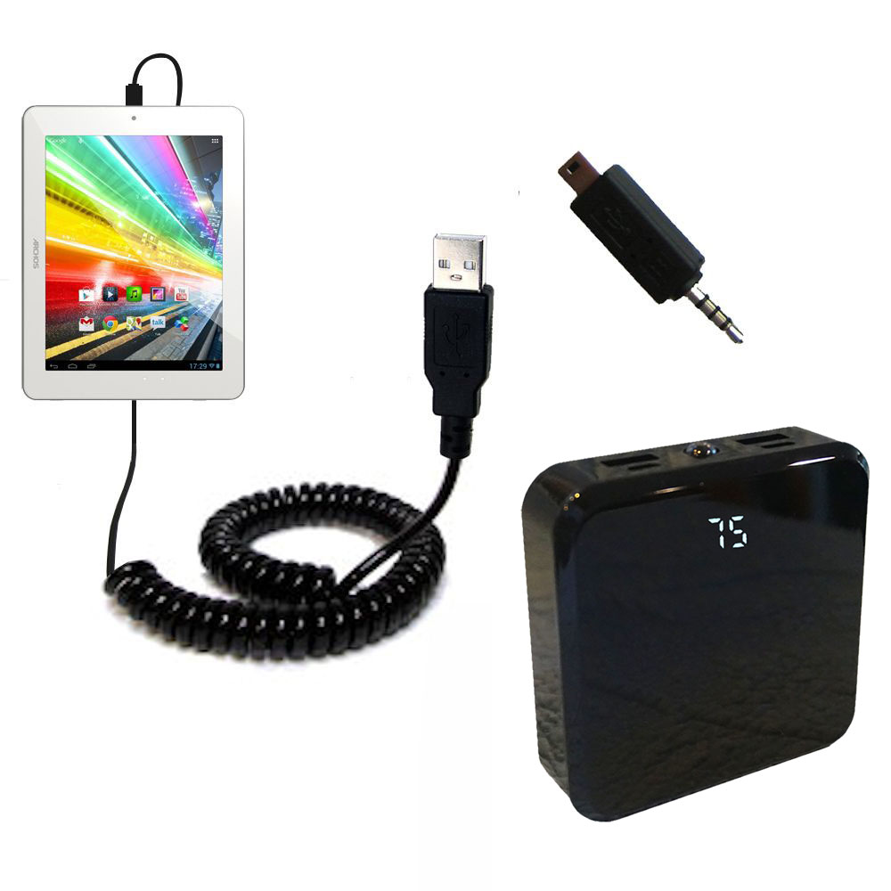 Rechargeable Pack Charger compatible with the Archos 80b Platinum