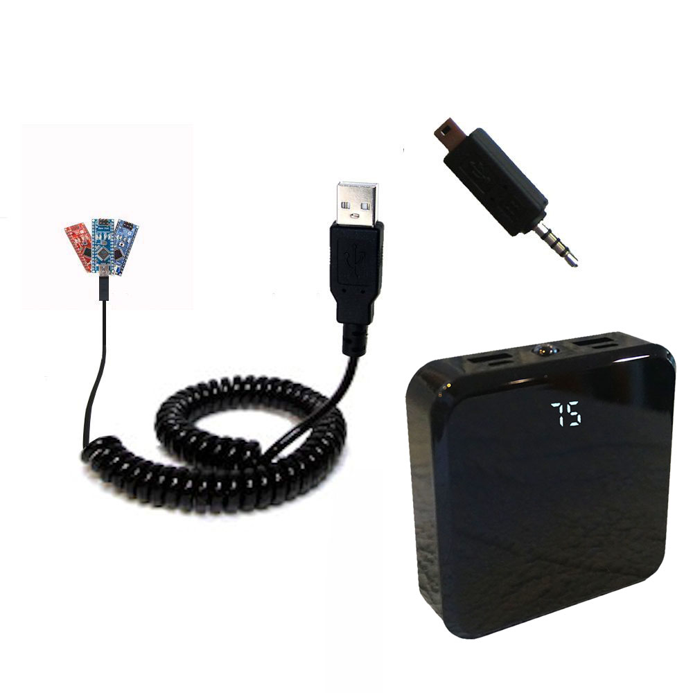 Rechargeable Pack Charger compatible with the Arduino Nano / Micro / SainSmart / HOSSEN  / Iduino