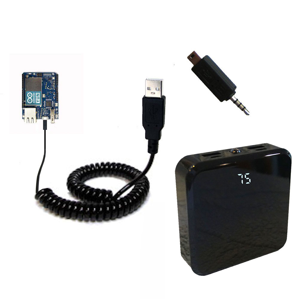 Rechargeable Pack Charger compatible with the Arduino YUN