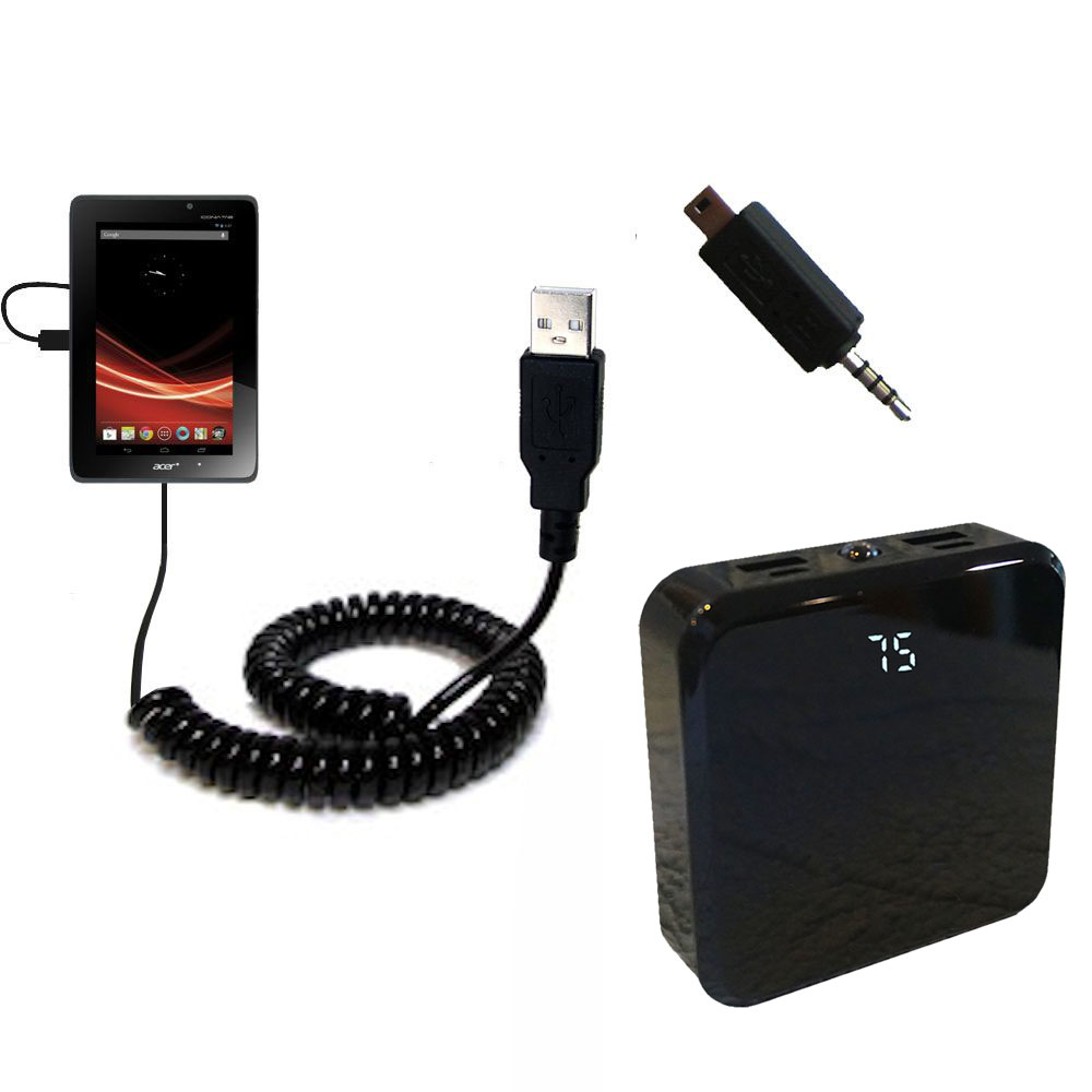 Rechargeable Pack Charger compatible with the Asus Iconia Tab A110