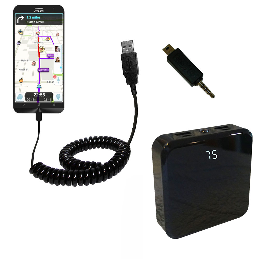 Rechargeable Pack Charger compatible with the Asus ZenFone 2