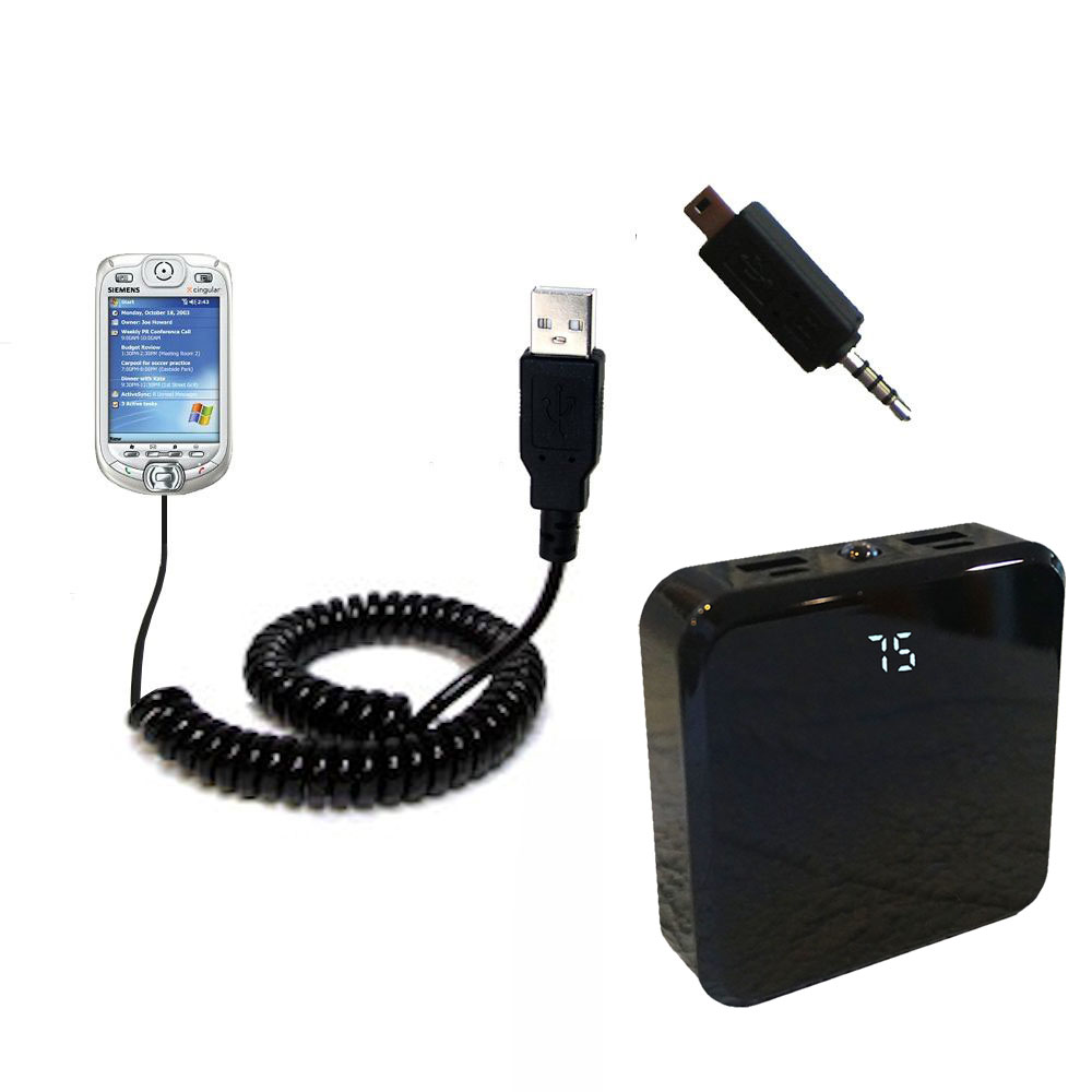 Rechargeable Pack Charger compatible with the Audiovox PPC 6600 / XV6600