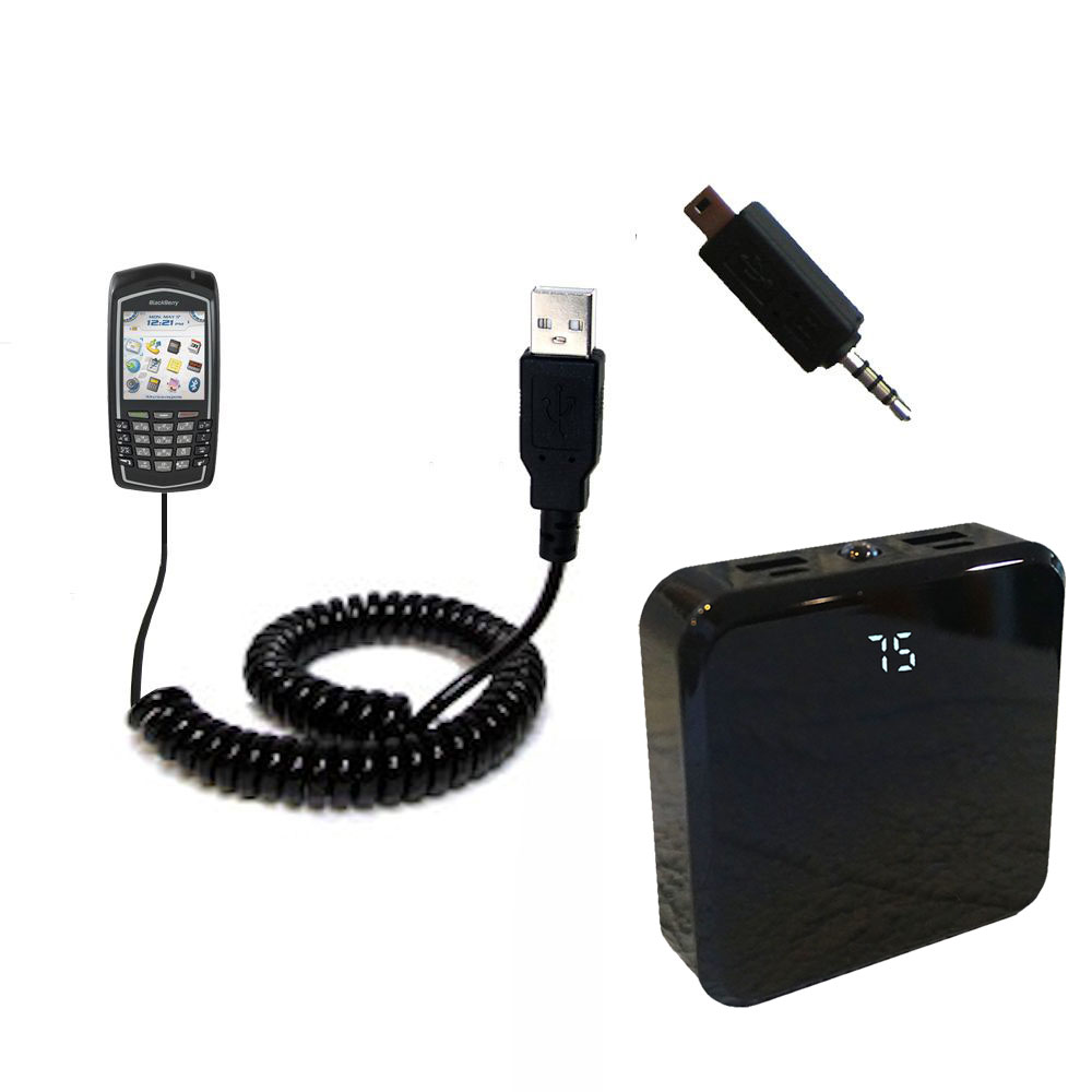 Rechargeable Pack Charger compatible with the Blackberry 7130e