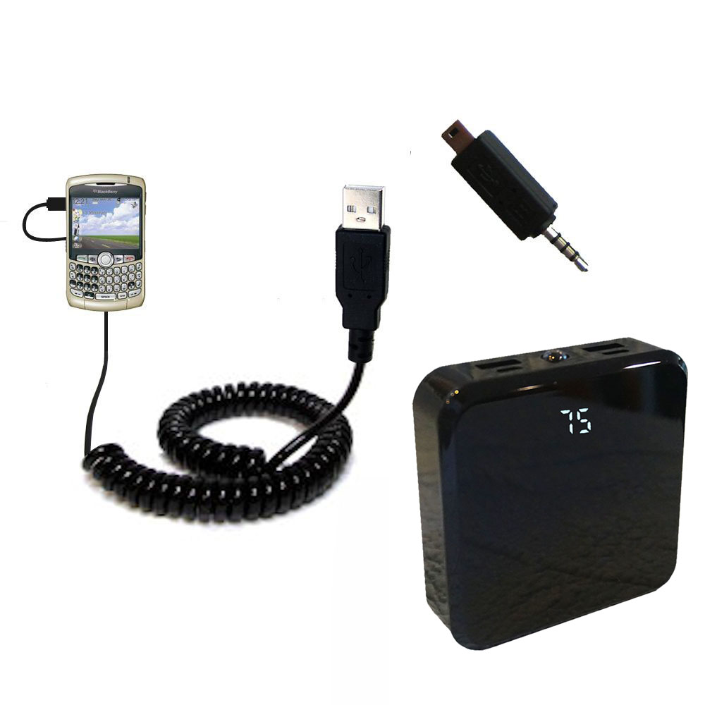 Rechargeable Pack Charger compatible with the Blackberry 8320