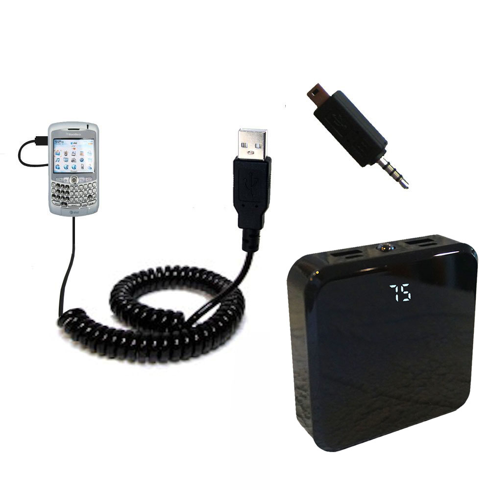 Rechargeable Pack Charger compatible with the Blackberry 8300 8310 8320 8330