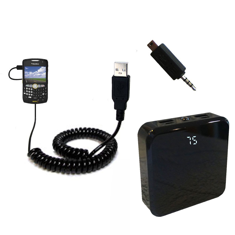 Rechargeable Pack Charger compatible with the Blackberry 8350i