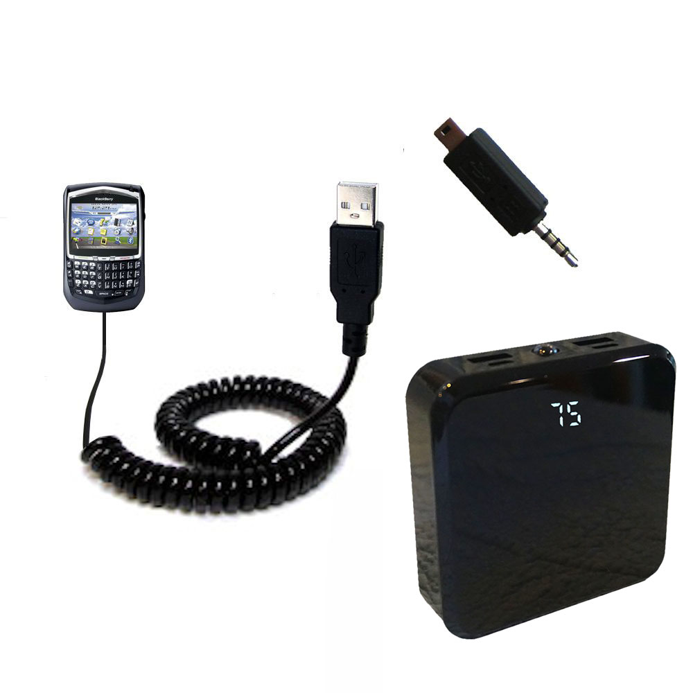 Rechargeable Pack Charger compatible with the Blackberry 8700 8700g 8700e 8700r
