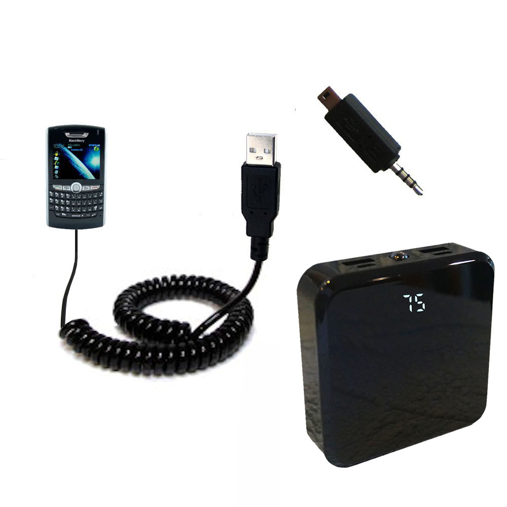 Rechargeable Pack Charger compatible with the Blackberry 8800