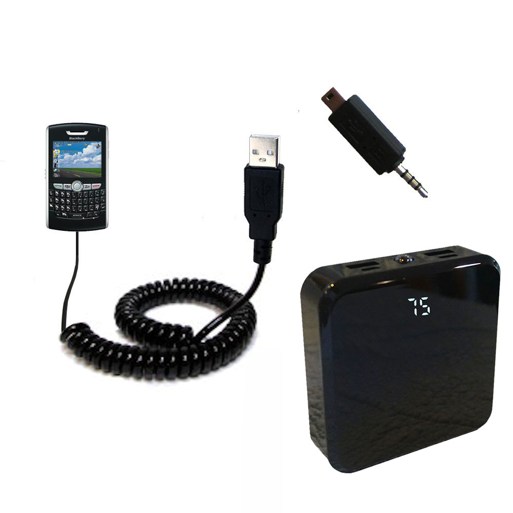 Rechargeable Pack Charger compatible with the Blackberry 8800 8820 8830