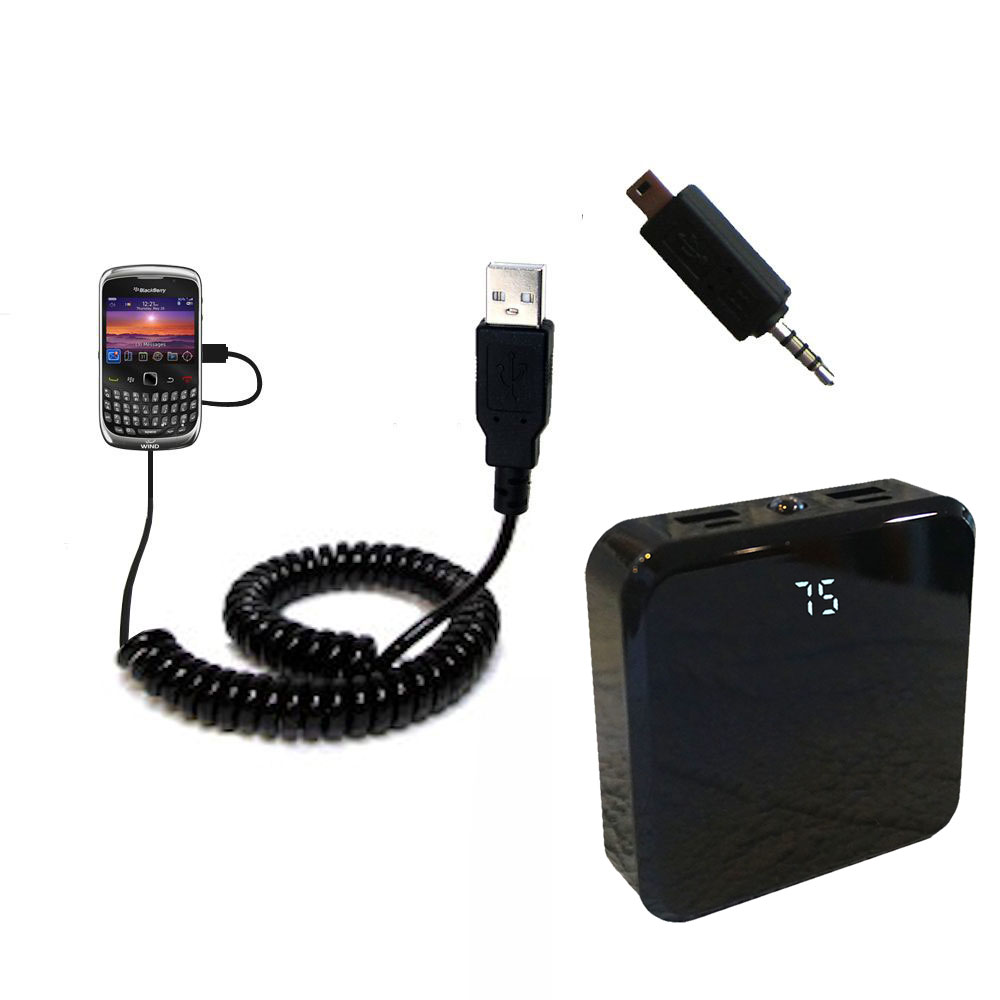 Rechargeable Pack Charger compatible with the Blackberry 9300