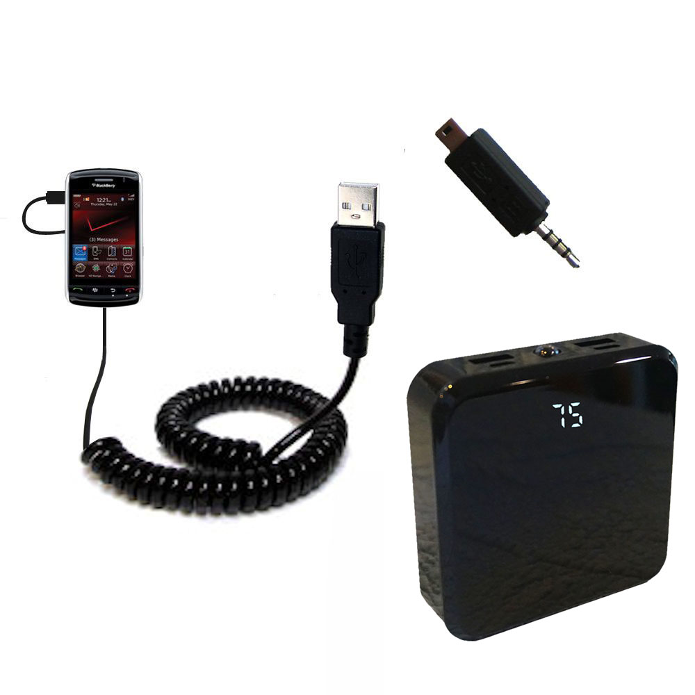 Rechargeable Pack Charger compatible with the Blackberry 9500