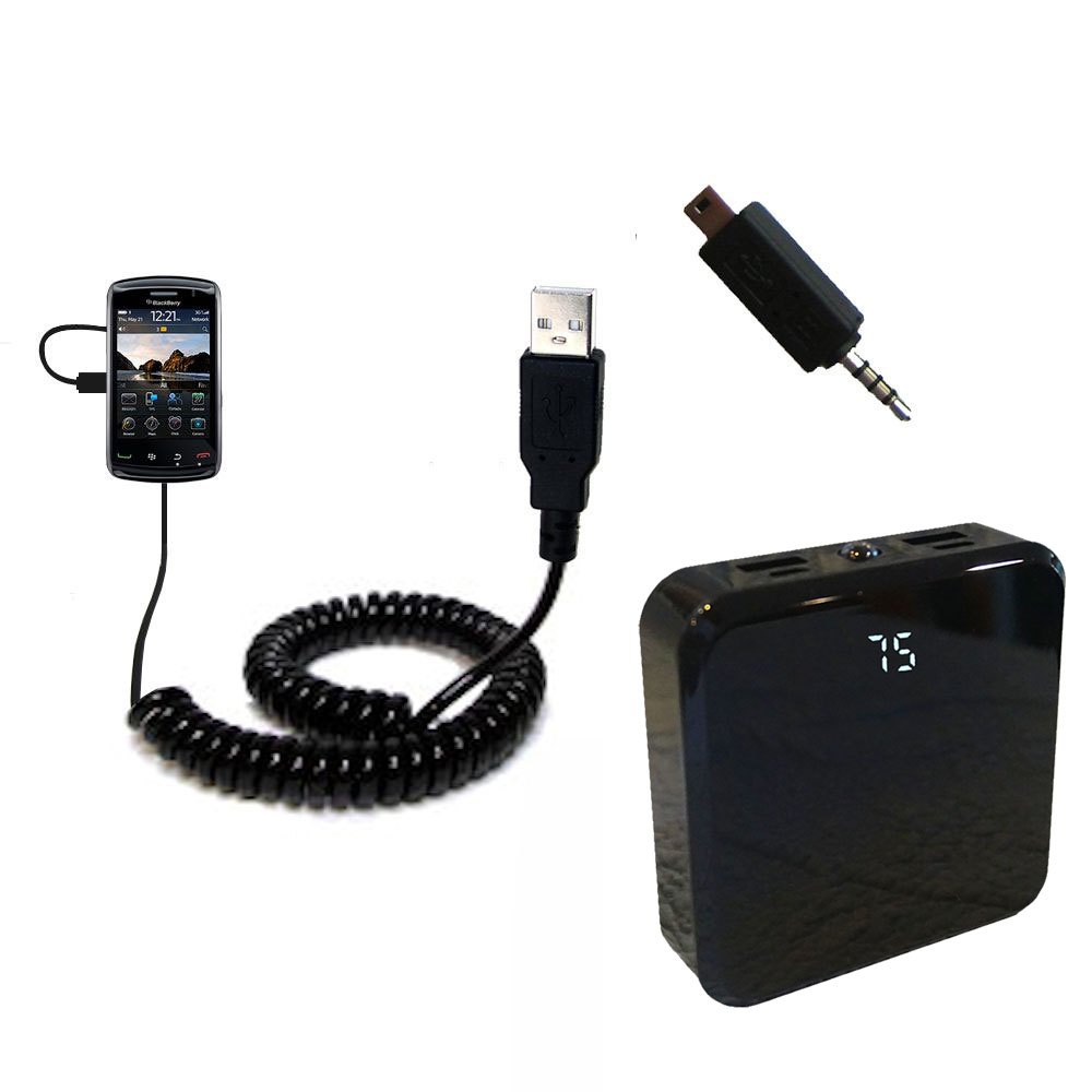 Rechargeable Pack Charger compatible with the Blackberry 9570