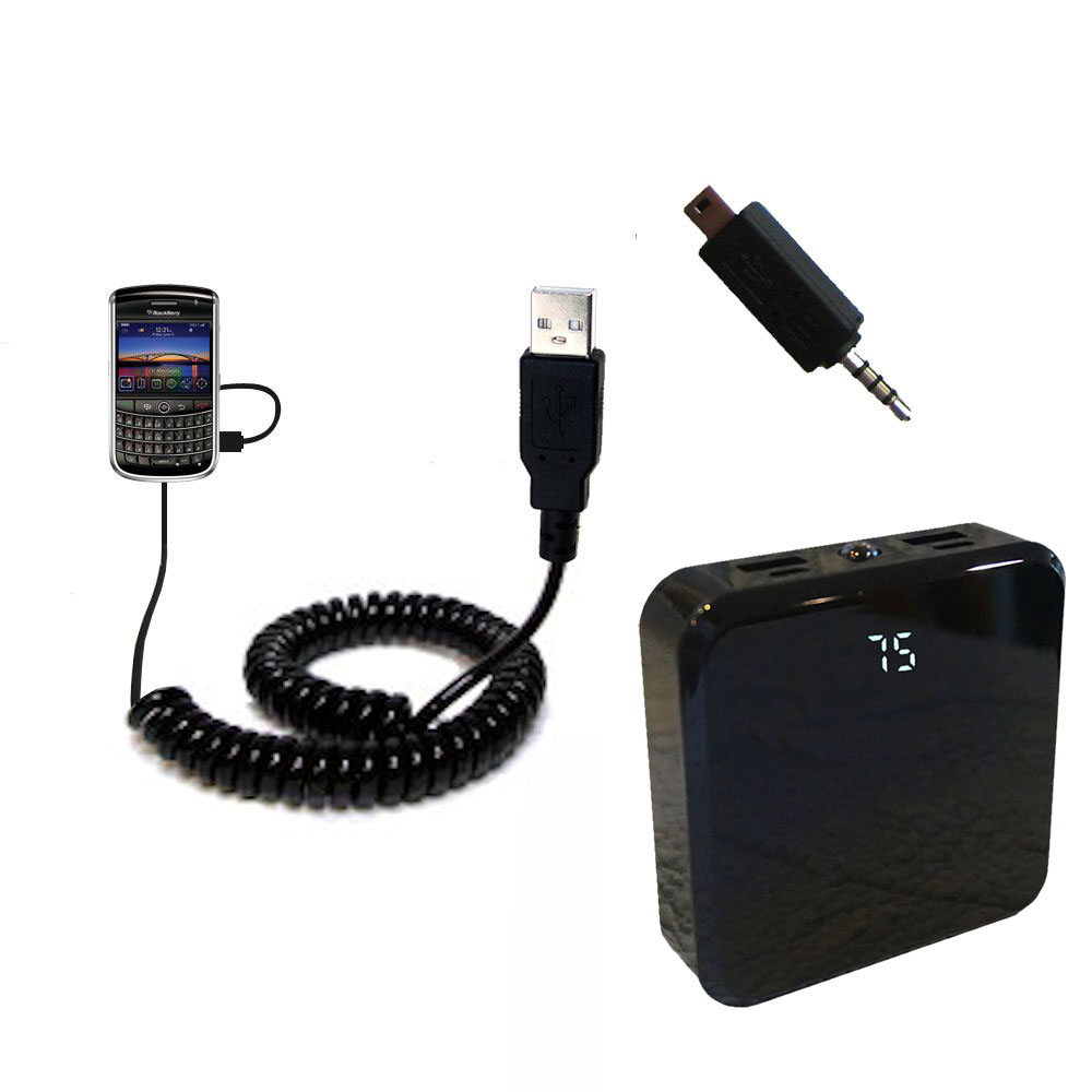 Rechargeable Pack Charger compatible with the Blackberry 9630
