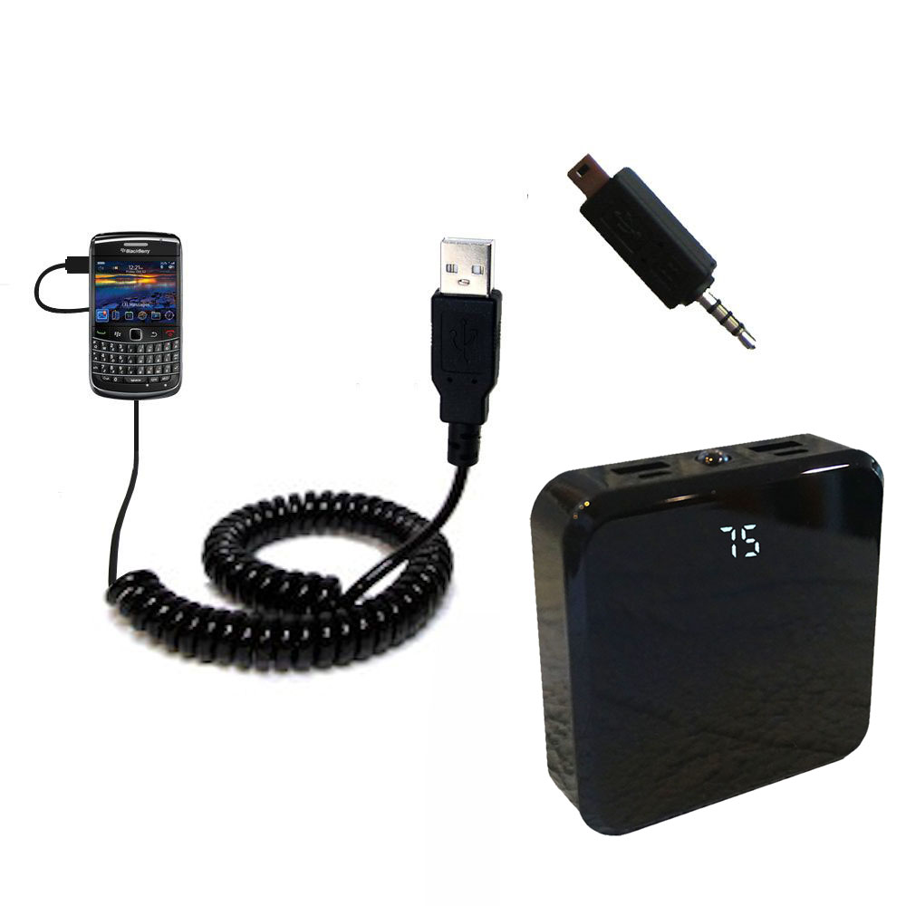 Rechargeable Pack Charger compatible with the Blackberry 9700