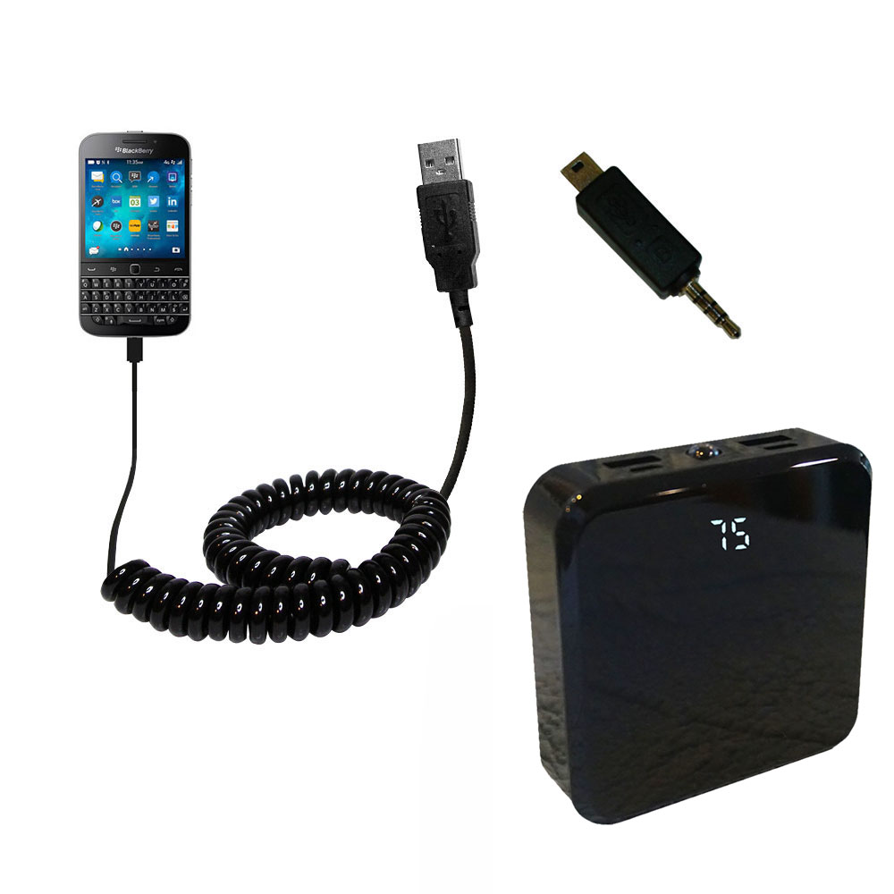 Rechargeable Pack Charger compatible with the Blackberry Classic