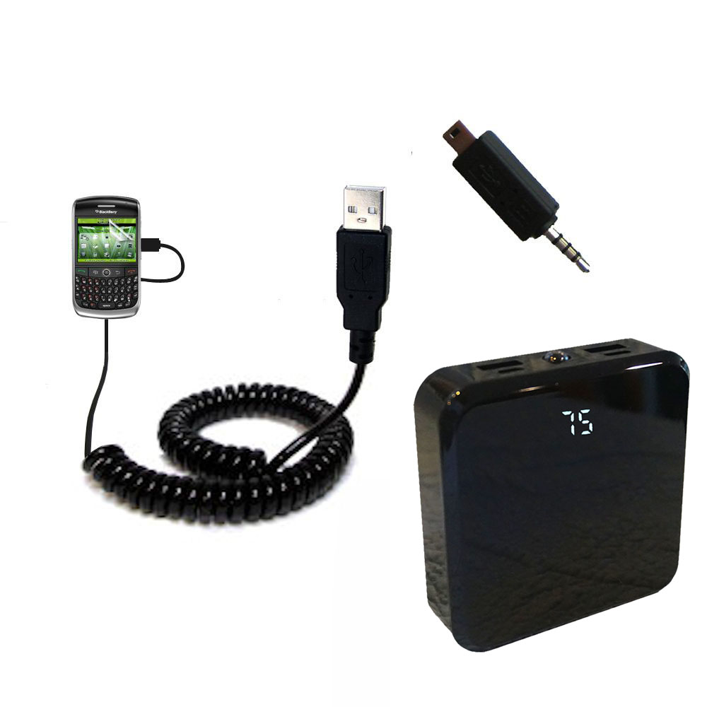 Rechargeable Pack Charger compatible with the Blackberry Curve 8930