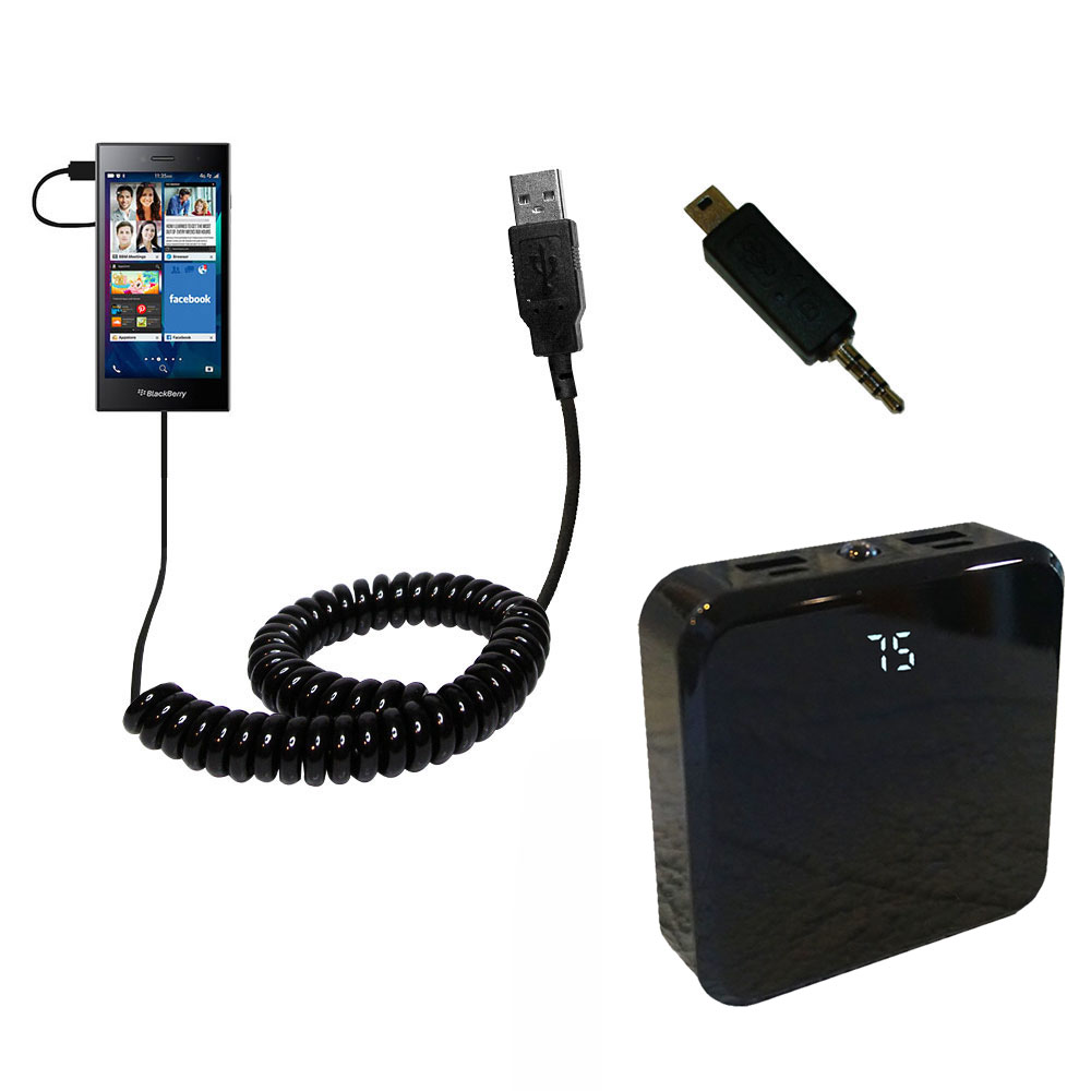 Rechargeable Pack Charger compatible with the Blackberry Leap