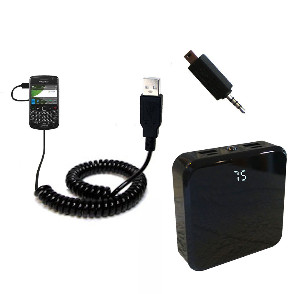 Rechargeable Pack Charger compatible with the Blackberry Onyx 9700