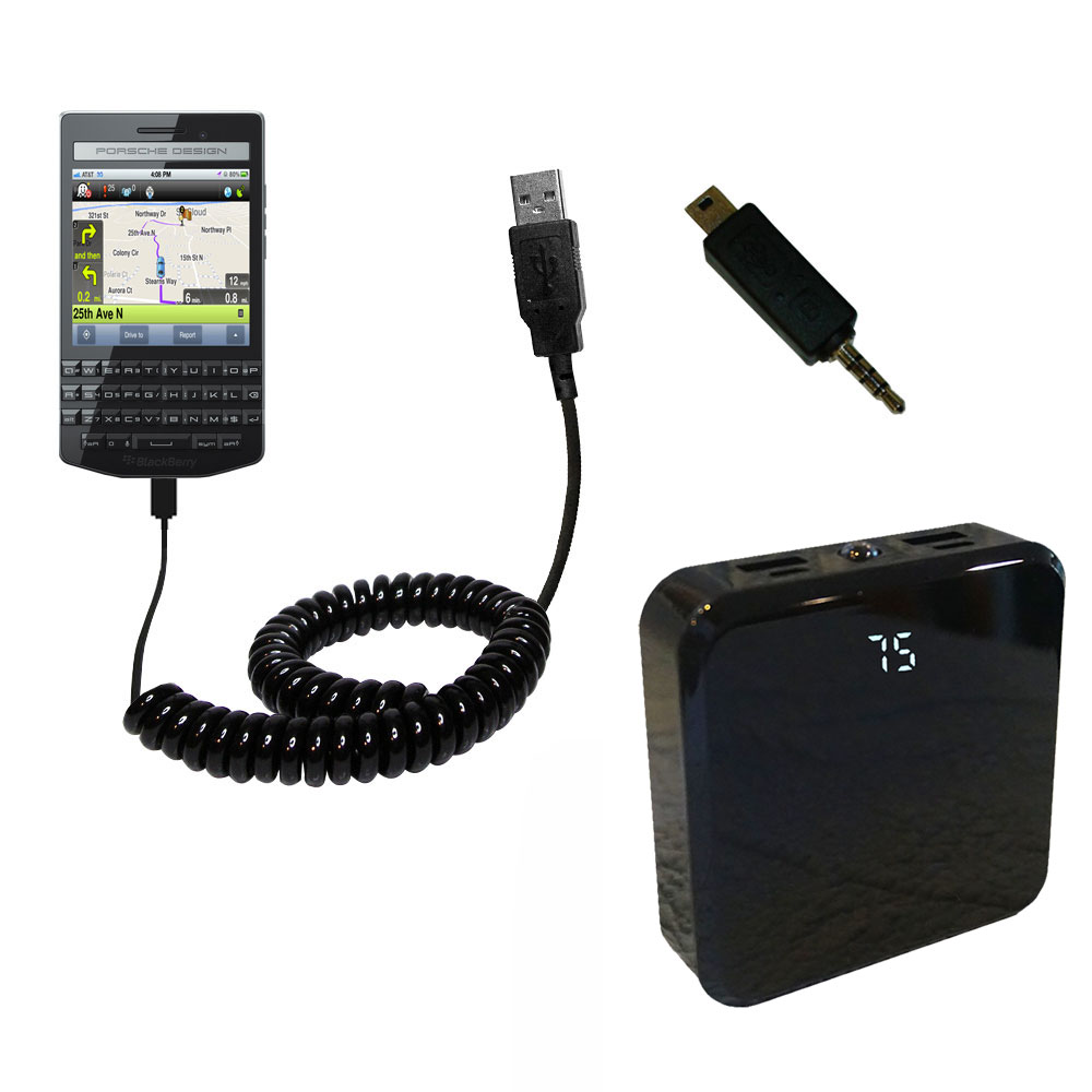 Rechargeable Pack Charger compatible with the Blackberry Porche Design P9983