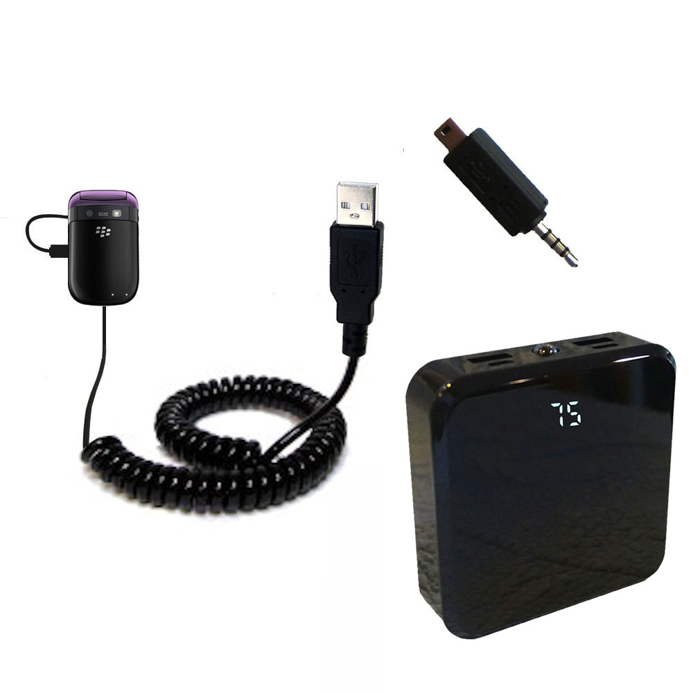 Rechargeable Pack Charger compatible with the Blackberry Style 9670