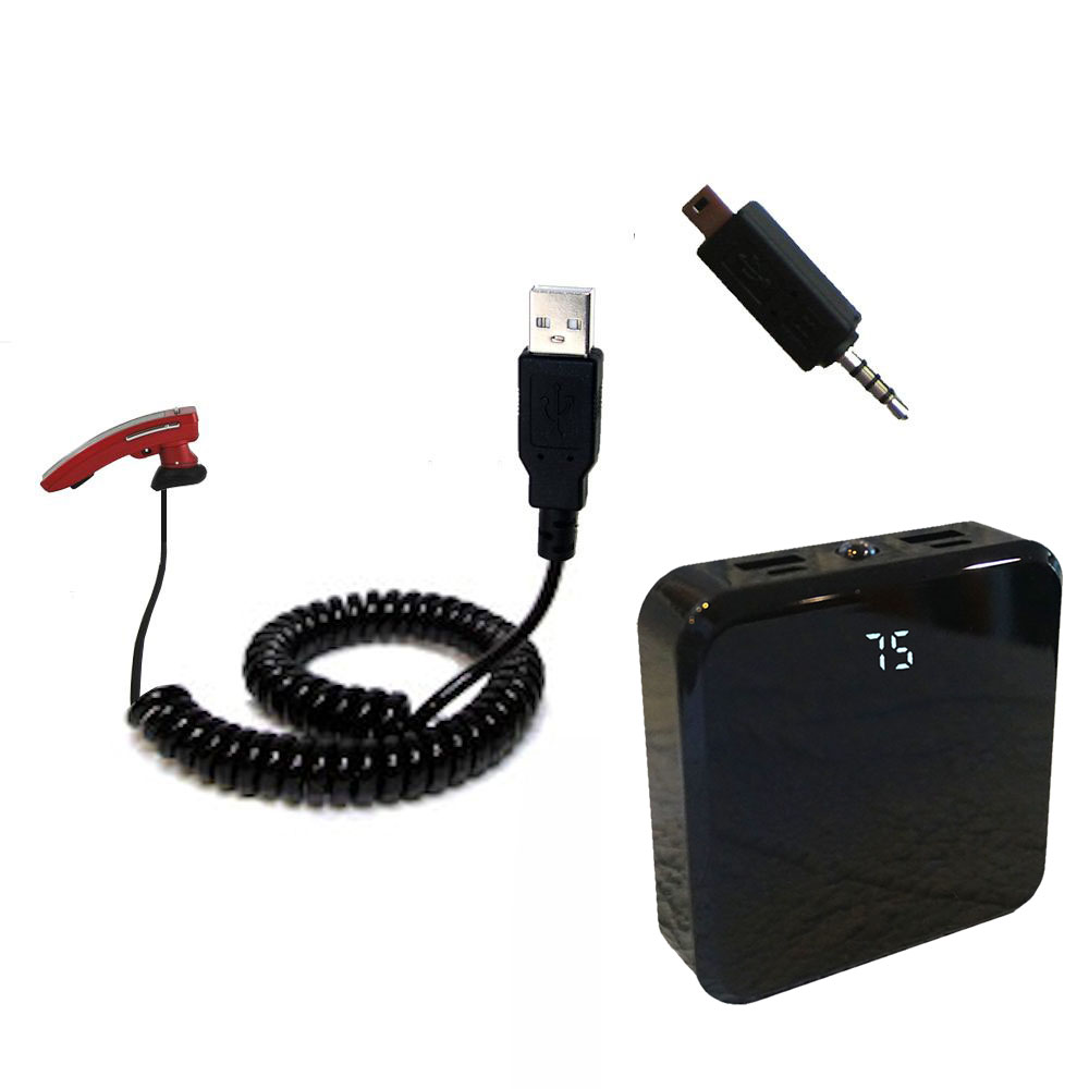 Rechargeable Pack Charger compatible with the BlueAnt Q2 Smart Bluetooth