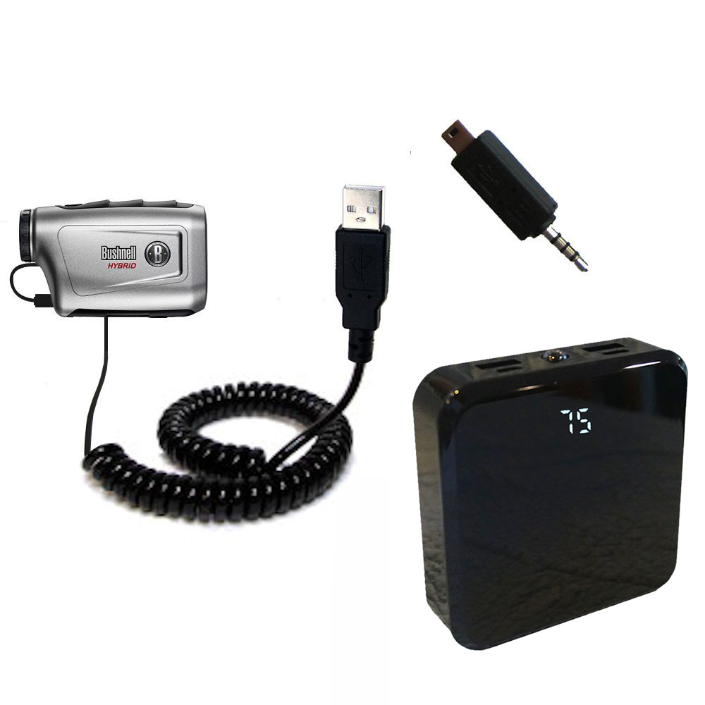 Rechargeable Pack Charger compatible with the Bushnell Hybrid Laser GPS