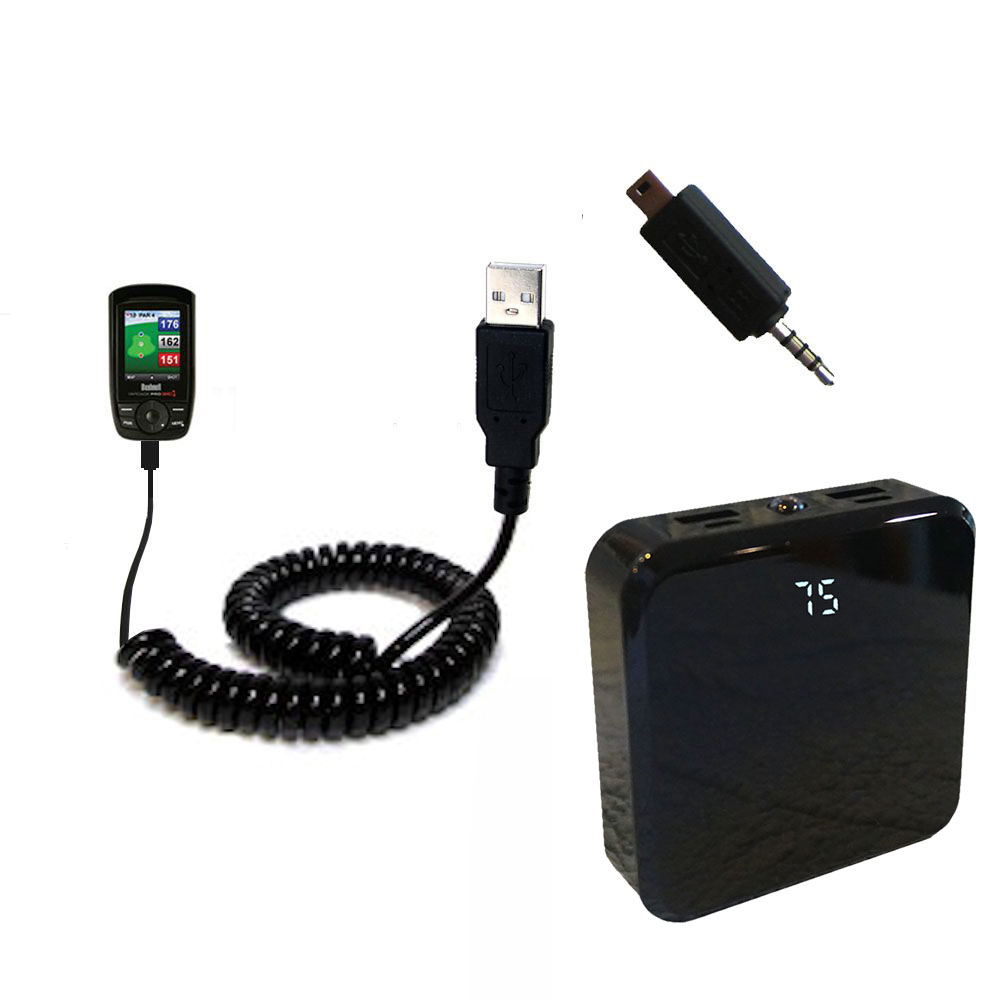 Rechargeable Pack Charger compatible with the Bushnell Yardage Pro XGC XG
