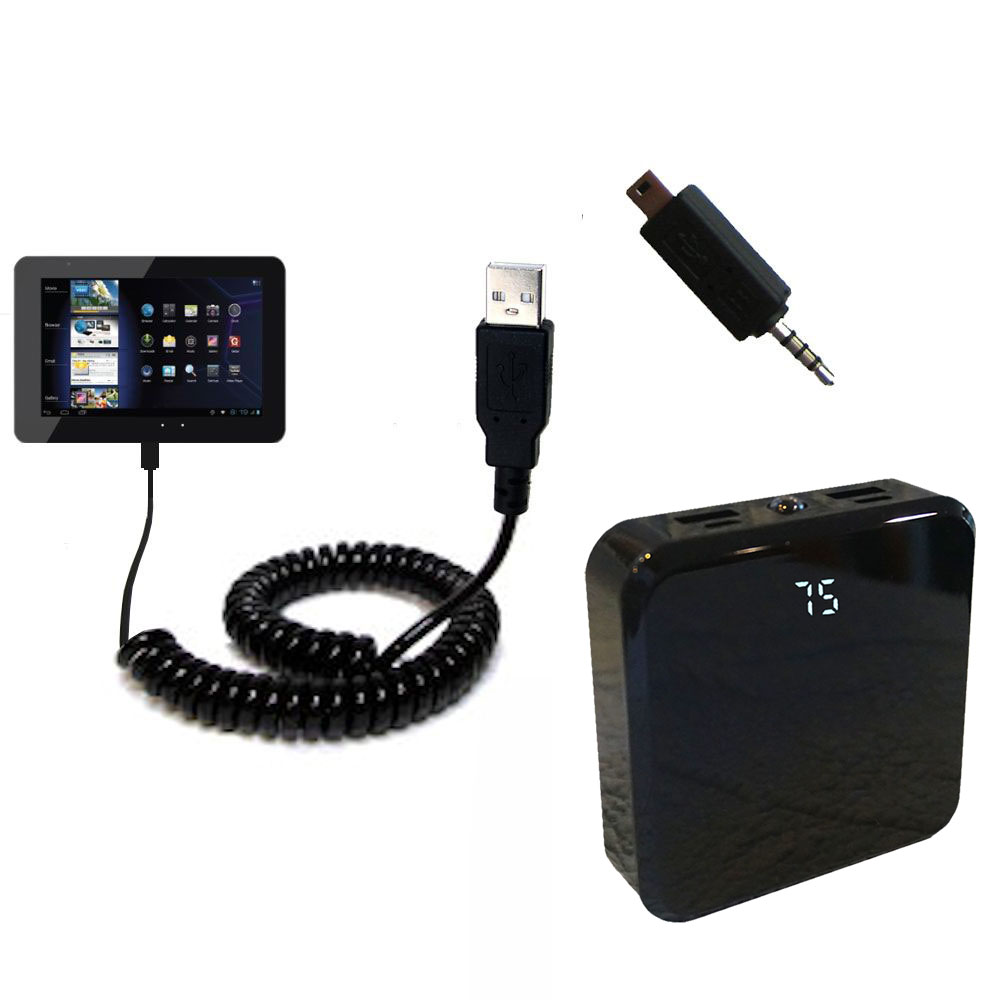 Rechargeable Pack Charger compatible with the Coby KYROS MID9042