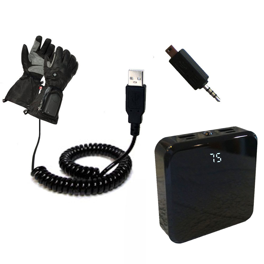 Rechargeable Pack Charger compatible with the Columbia Bugaglove Max