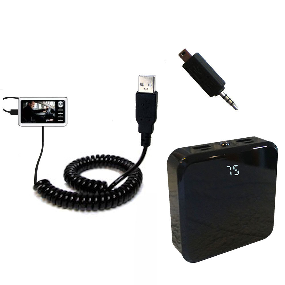 Rechargeable Pack Charger compatible with the Cowon A3