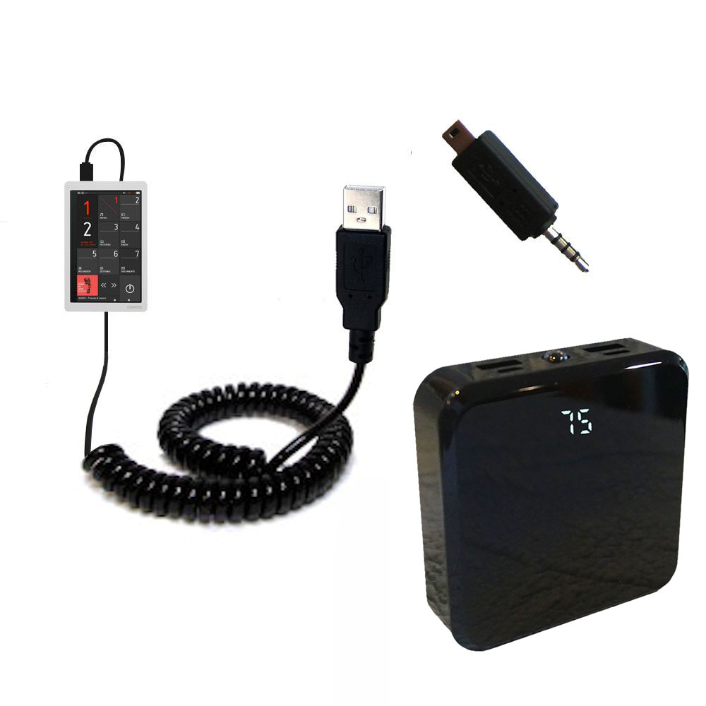 Rechargeable Pack Charger compatible with the Cowon X9