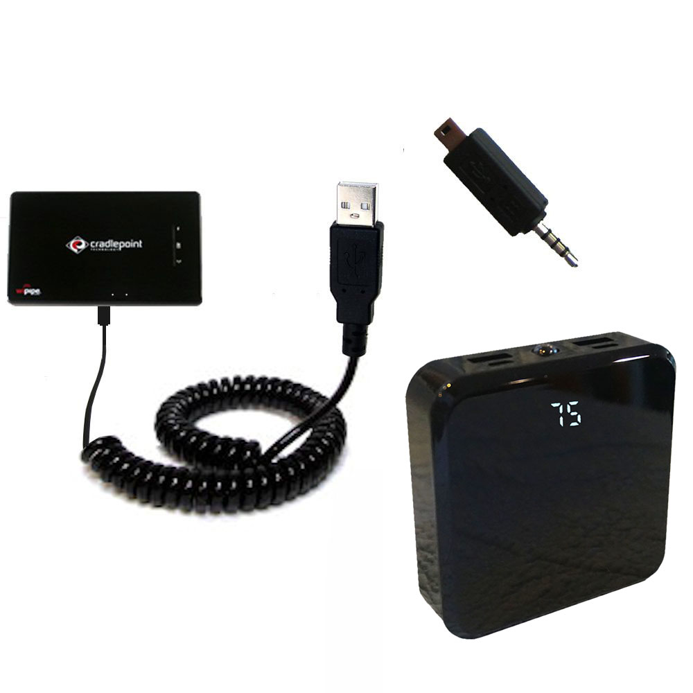 Rechargeable Pack Charger compatible with the Cradlepoint PHS 300