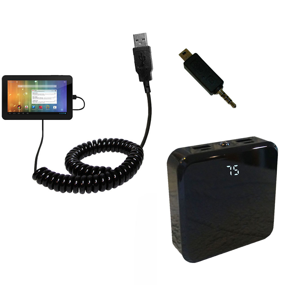 Rechargeable Pack Charger compatible with the Ematic Edan XL EGS109BL